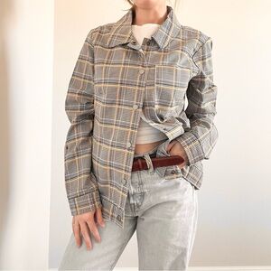 Christopher & Banks NWT Checkered Light Jacket